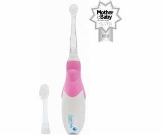 Kartáč-baby BRUSHBABY PRO SONIC BLUE 0-3l růžový