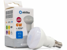 Abilite LED ABILITE REFLEKTOROVÁ ŽÁROVKA, B.NEUTRAL E14 6W/230V 470LM R50