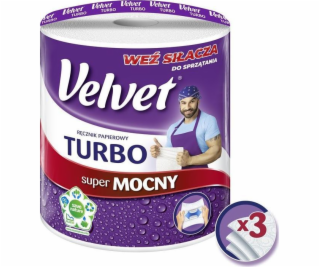 Velvet VELVET TURBO ručník, 3 vrstvy, 300 listů