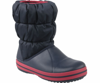 Dětské zimní boty Crocs Winter Puff Boot, tmavě modrá, ve...