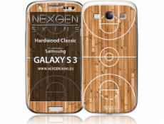 Nexgen Skins Nexgen Skins - Sada skinů pro pouzdro s 3D efektem Samsung GALAXY S III (Hardwood Classic 3D) univerzální