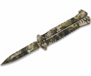 K25 Nůž motýl K25 02132 Balisong Sand Phyton univerzální