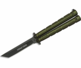 K25 Butterfly Nůž K25 36249 Balisong Green