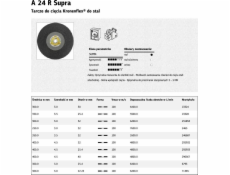 Klingspor KLINGSPOR KOVOVÉ ŘEZNÉ KOTOUČE 300 mm x 3,0 mm x 32 mm A24R Supra K6807