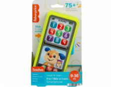 Chytrý telefon Fisher Price 2v1 Učte se a smějte se! , Přejíždějte a učte se