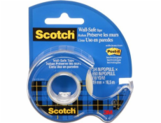 Scotch Scotch bezpečná lepicí páska na zeď, bezpečná pro stěny 19mmx16,5m