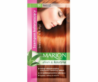 Marion Coloring šampon 4-8 mytí č. 91 měděná 40 ml