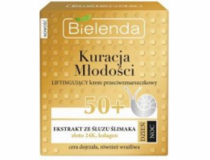 Bielenda Pleťový krém proti vráskám s extraktem ze šnečího slizu 50+ na den/noc 50ml