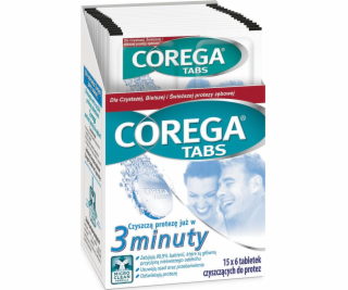 Čisticí tablety na zubní protézy Corega 6 ks.