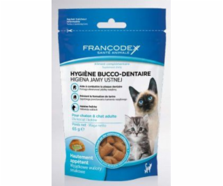 FRANCODEX Pamlsek pro koťata a kočky - ústní hygiena 65 g