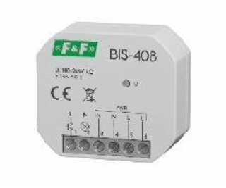 F&F Bistabilní relé 1Z 16A 230V AC BIS-408i