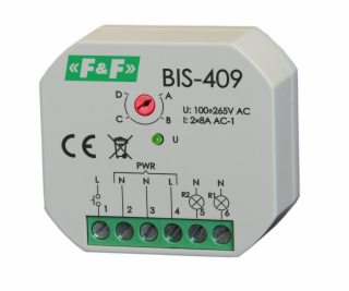 F&F Bistabilní relé 2Z 8A 230V AC BIS-409