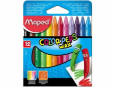 Pastelky na svíčky Maped Colorpeps 12 barev (861011)