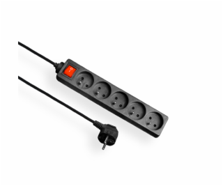 Elgotech Economic power strip 5 zásuvek 1,5 m černá (EPS-...