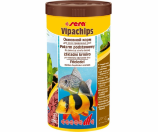 sera Vipachips Nature 1.000 ml, potápivé chipsy - základn...