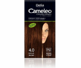 Delia Cosmetics Cameleo Coloring šampon 4.0 hnědý