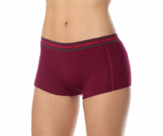 Brubeck BX10860 Dámské boxerky ACTIVE WOOL švestka XL