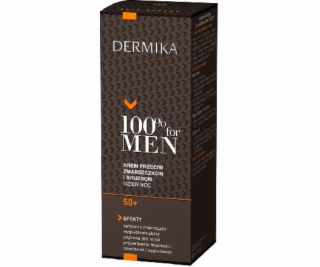 Dermika 100% for Men Krém 50+ proti vráskám a vráskám na ...