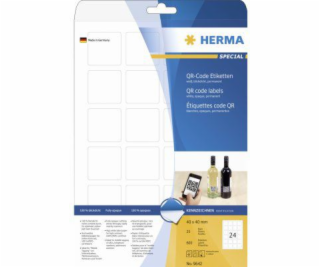 Herma štítky pro QR kódy 40x40 mm (9642)