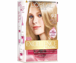 L Oreal Paris Excellence Creme Coloring cream 9.1 velmi s...