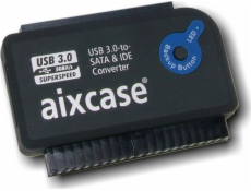 aixcase USB 3.0 – SATA/IDE černý (AIX-BLUSB3SI-PS)