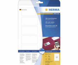 Herma štítky pro QR kódy 80x40 mm (9643)