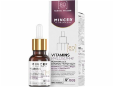 Mincer Pharma Vitamins Philosophy Posilující sérum na obličej a krk č. 1005 15ml