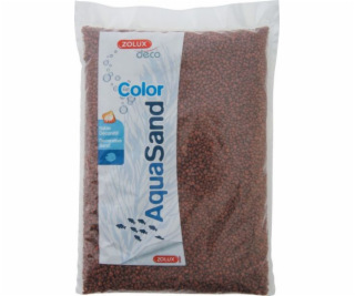 Zolux Aquasand Color kakaově hnědá 1kg