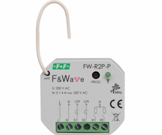 F&F Radio dvojité bistabilní relé pro fi60 box 85-265V AC...