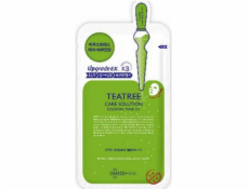 MEDIHEAL Teatree Care Solution Essential Mask EX esenciální zklidňující pleťová maska 24ml