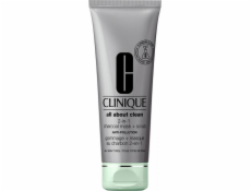 CLINIQUE_All About Clean 2-in-1 Charcoal Mask + Scrub čistící pleťová maska 100 ml