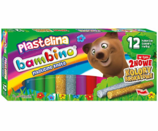 Bambino plastelína 12 barev