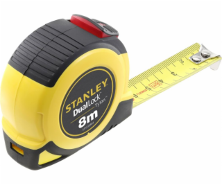 Stanley Měřicí páska 8m x 25mm TYLON DUAL LOCK, tuhá 1,75m