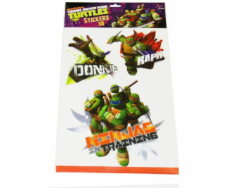 Dekorace na zeď Euro Trade 3D Teenage Mutant Ninja Turtle...