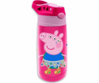 Detská Euroswan Oceľová fľaša 400ml Peppa Pig PP17062 Det...