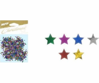 Confetti stars 20g, mix barev