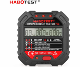 Univerzálny tester zásuviek Habotest HT107D s digitálnym ...