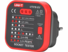 Uni-T Tester zásuvek s funkcí kontroly RCD UT-07B-EU UNI-T