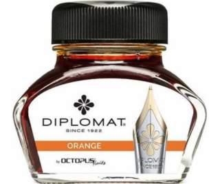 Diplomat inkoust Diplo Octopus sklenice 30 ml oranžová