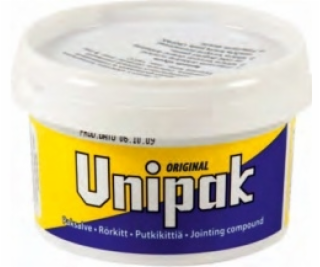 Unipak Kelímek na těsnící pastu závitů 360g 5060036