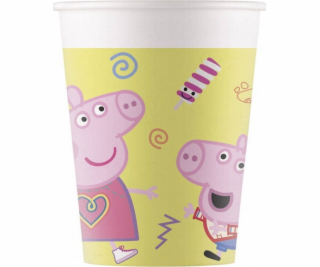 PROCOS Peppa Pig papírové kelímky 200 ml jedna velikost