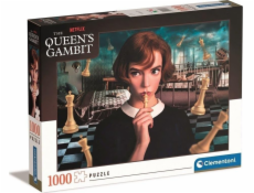 Clementoni Clementoni Puzzle 1000 dílků Queen s Gambit. Queen s Gambit. Netflix 39698