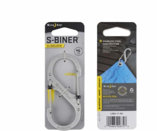 Nite Ize S-Biner SlideLock Carabiner #4 z nerezové oceli ...