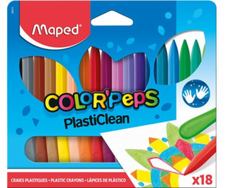 Maped Maped Colorpeps trojhranné pastelky plastové 18 ks.