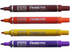 Pentel Permanent Marker N50, hnědý