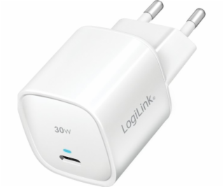 LogiLink USB Steckdosenadaptér 1 x USB-C-Port (PD),GaN,30W