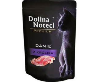 Dolina Noteci Rabbit dish for cats 85g