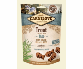 CARNILOVE SEMI-MOIST SOFT SNACK Trout E