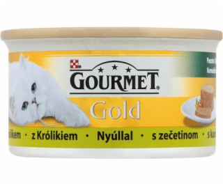 GOURMET Gold Rabbit - wet cat food - 85