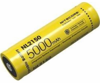 Nitecore NL2150 21700 3.6V 5000mAh batt